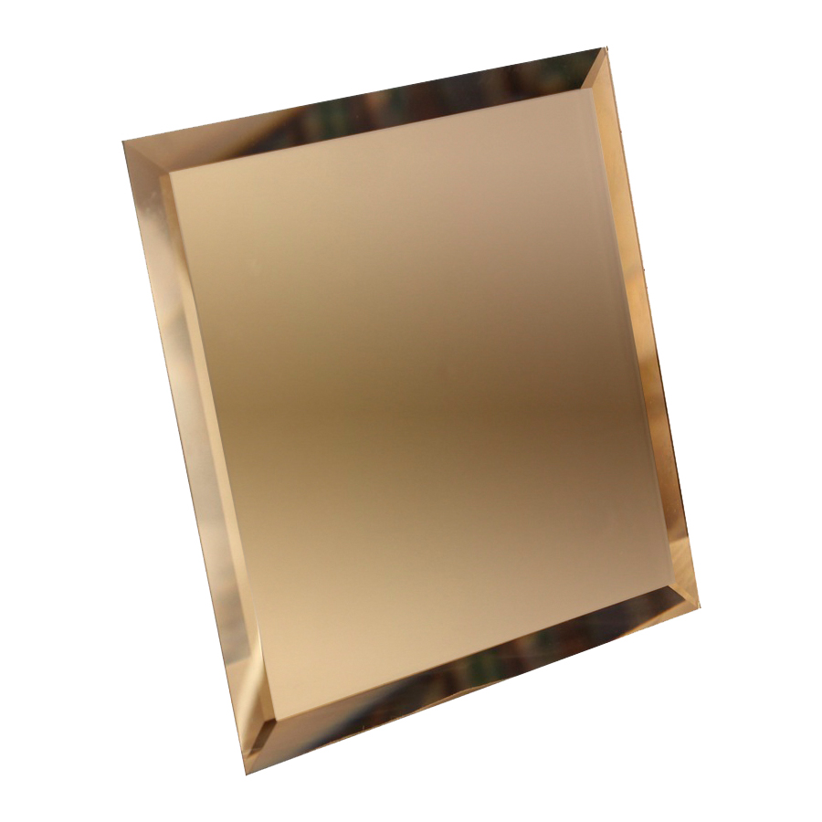 Бронзовая квадратная зеркальная плитка